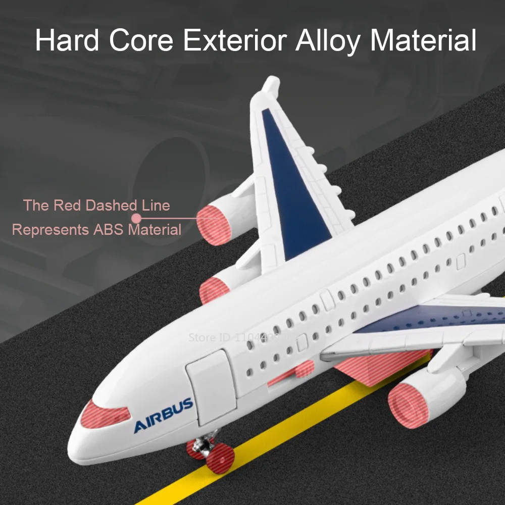 1:32 الصين الشرقية سيتشوان الخطوط الجوية لعبة مجسمة للطائرات موسيقى خفيفة التراجع طوي العجلات الأمامية نماذج طائرة هدايا الاطفال
