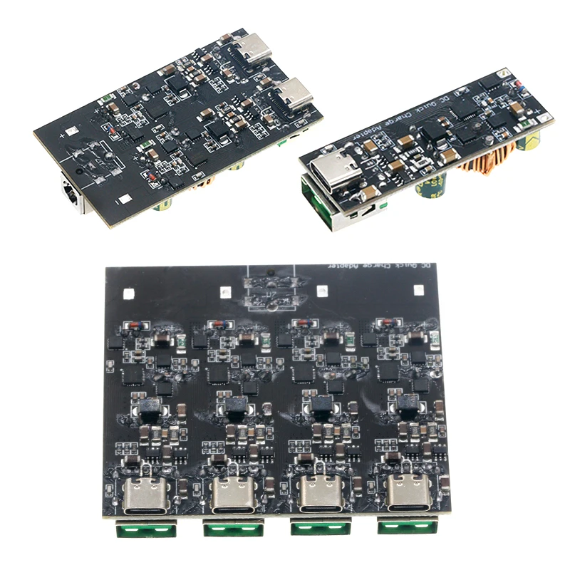 QC4.0 QC3.0 1 2 4ทาง USB Type-C โทรศัพท์มือถืออะแดปเตอร์ชาร์จเร็ว6-35V Step Down Buck MODULE SW3518/SW3516สำหรับ Huawei