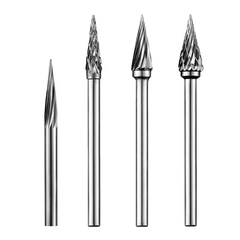 Imagem -06 - Kakarot mm Haste m tipo Arquivos Rotativos de Carboneto de Tungstênio M0613m03 Única Broca Rebarba Cnc Gravura Ferramenta Rotativa Cortador Núcleo Lima