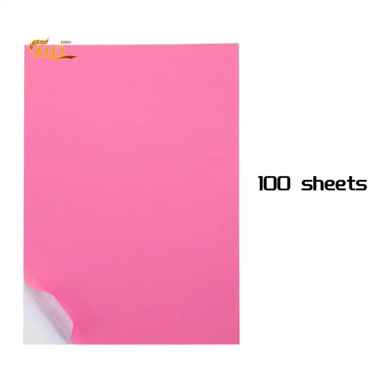 

AEE7-A4 Sticker Paper -A4 Sticker Labels 8.27X11.69 Inch For Laser/Inkjet Printers For Office School