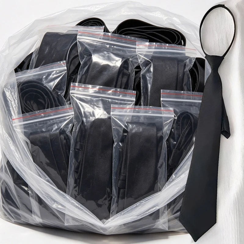 Nouvelle Écharpe JK noire à enfiler, style coréen, mode académique, décontractée et polyvalente, pour femmes, hommes et étudiants