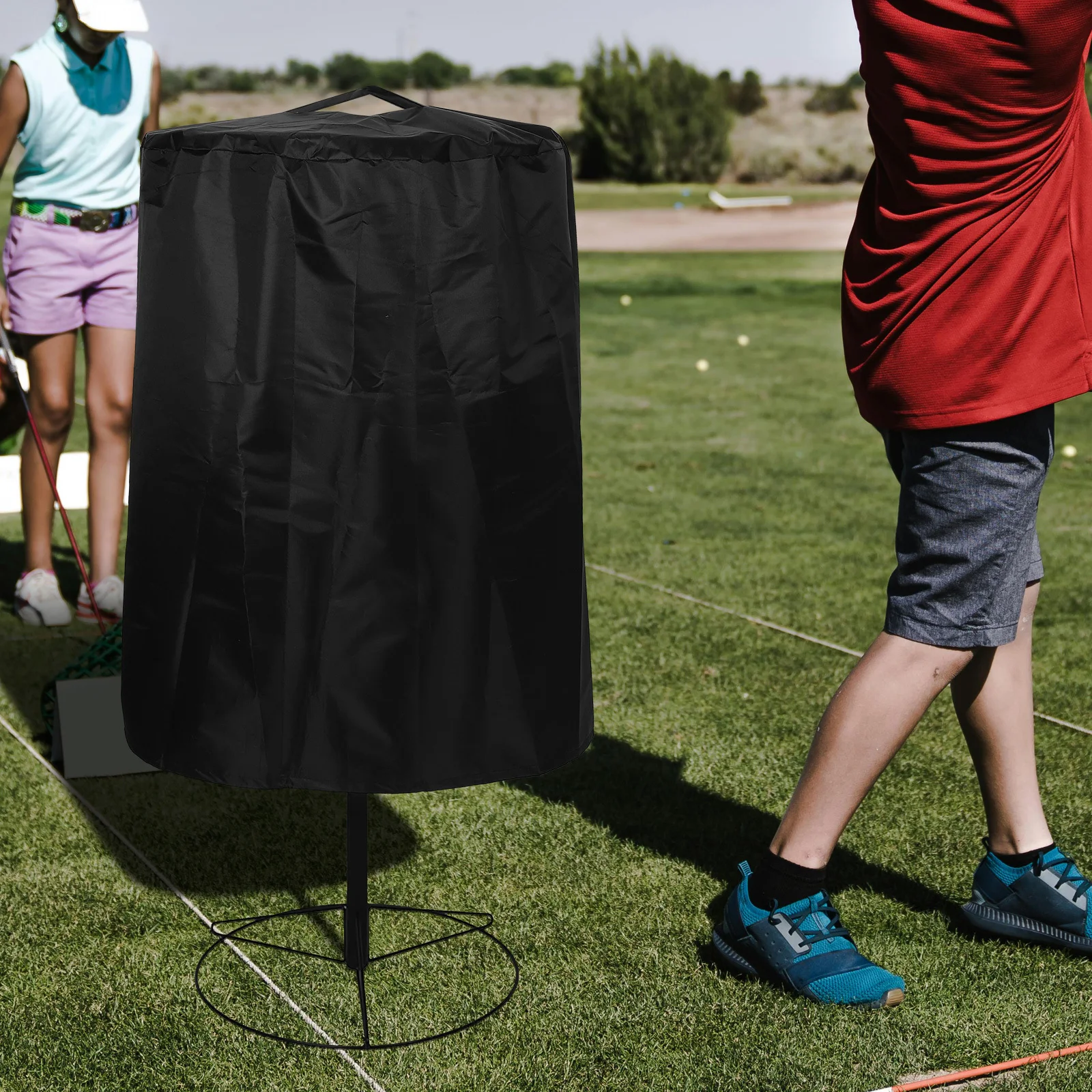 

Disc Golf Basket Cover Heavy Duty Waterproof Oxford Fabric Dustproof Rainproof Basket Outdoor Protector Disc Golf Gear