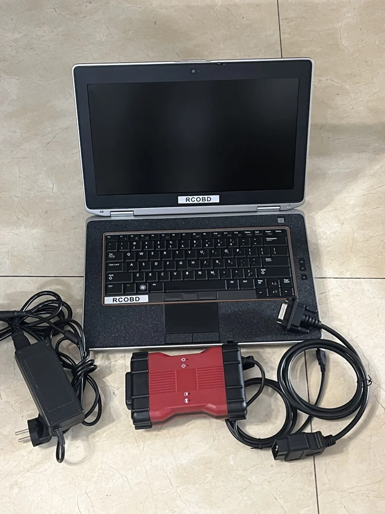 High Quality OBD2 Scanner for F.ord VCM2 V132 for M.azda V142 Laptop E6420 I5 8GB VCM Professional Diagnostic Tools