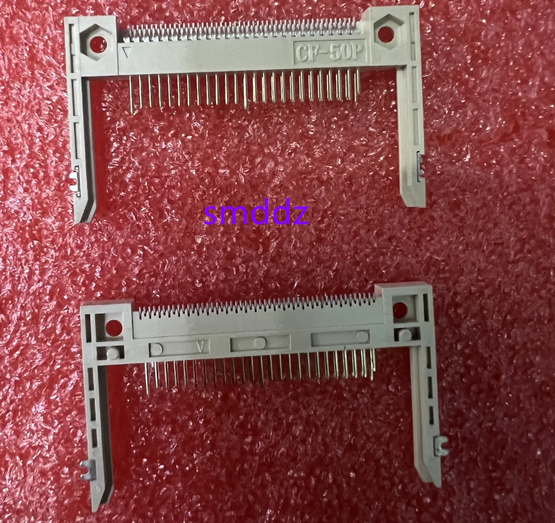 10 pz CF card holder 50Pin slot SMT tipo braccio lungo L = 26.9mm on/off board card holder CF card