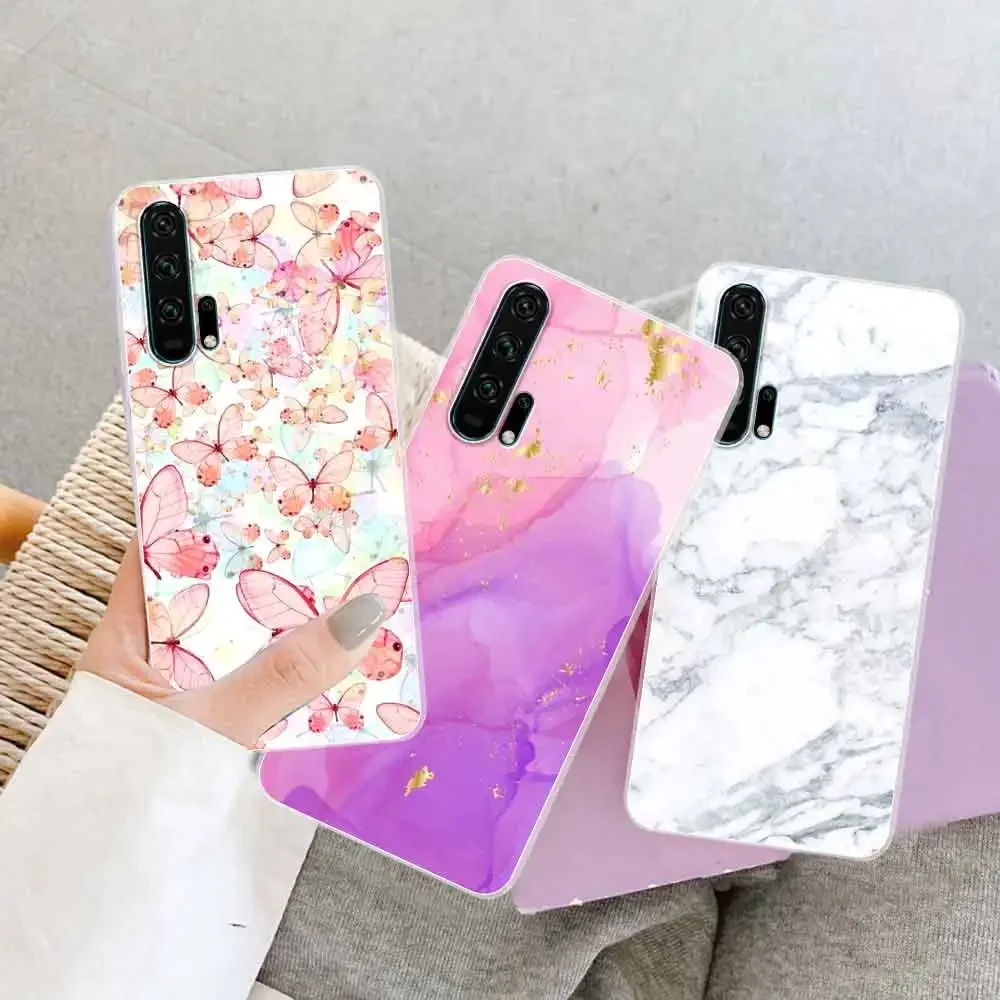 For Honor 20 Pro Case Cover Protect Phone Cases for Honor 20 Lite Clear Soft Silicone Coque For Honor 20 20i Honor20S 20e Funda