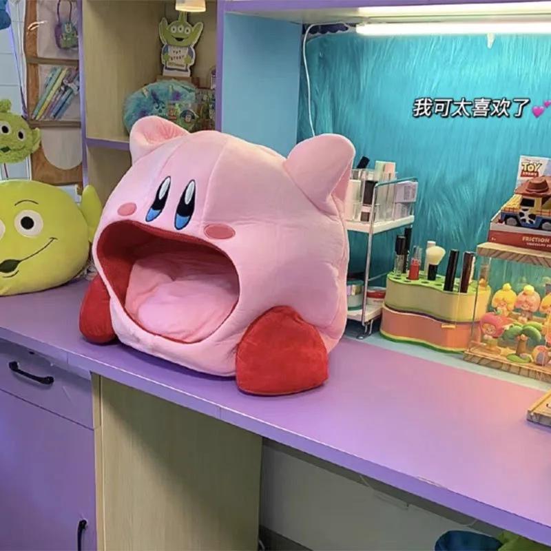 Juegos de Anime de moda, muñeca periférica de estrella, almohada divertida para siesta, nido de gato suave para mascotas, juguete Kawaii, decoración de cama para mascotas, adorno bonito, regalo para niños