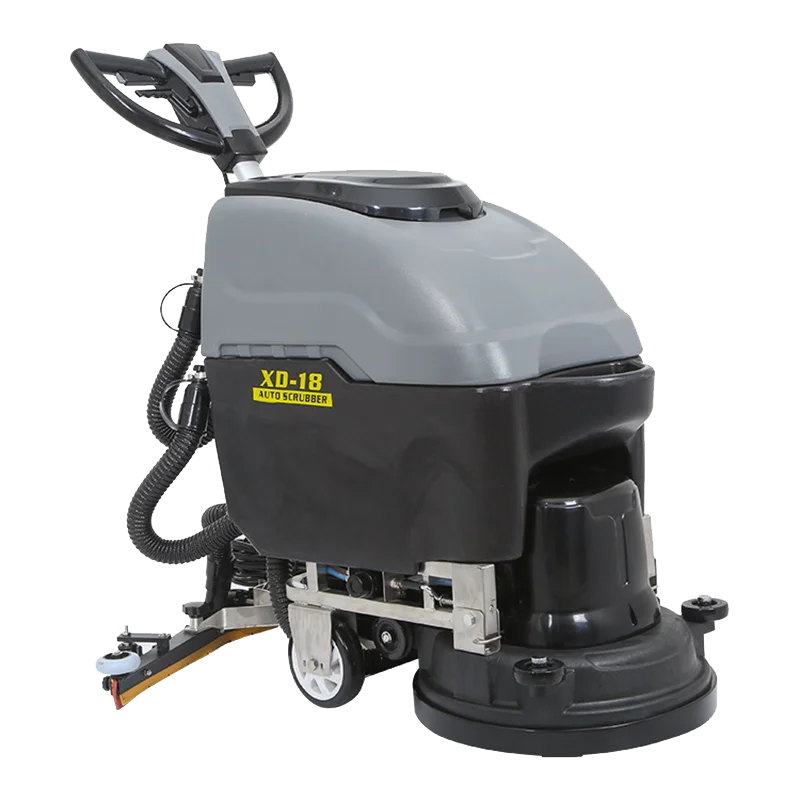Hot Selling Industrial Professional Compact Floor Scrubber Cleaning Machine Commercial Micro Floor Washing Equipment