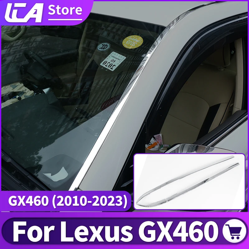 

Foreside Windscreen Decorative Strip For Lexus GX460 GX 460 2010-2022 2021 2020 Exterior Accessories upgraded Chrome body parts
