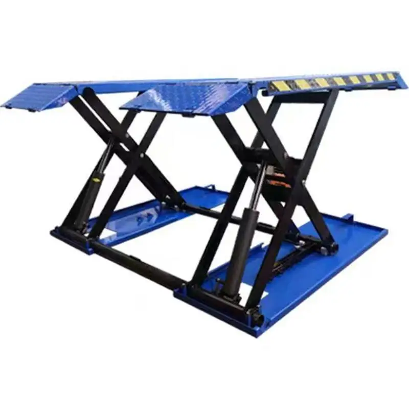 Afbeelding 5: Schaarhefplatform staal motorfiets motorlift 550kg