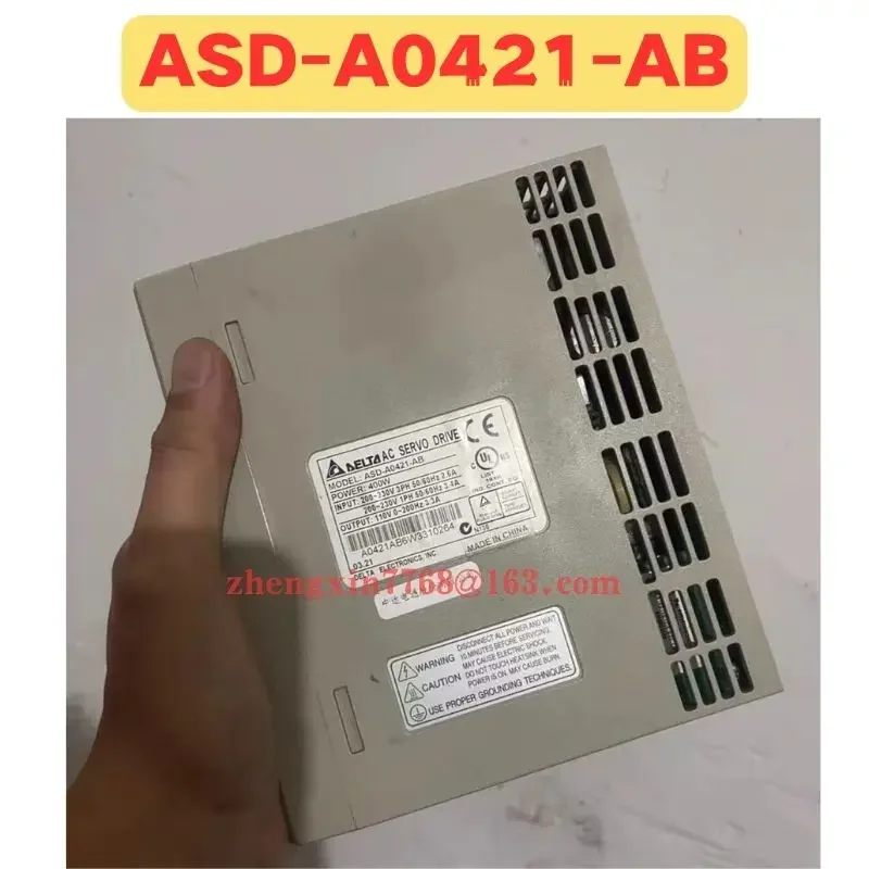 Used Servo Drive ASD-A0421-AB ASD A0421 AB Normal Function Tested OK