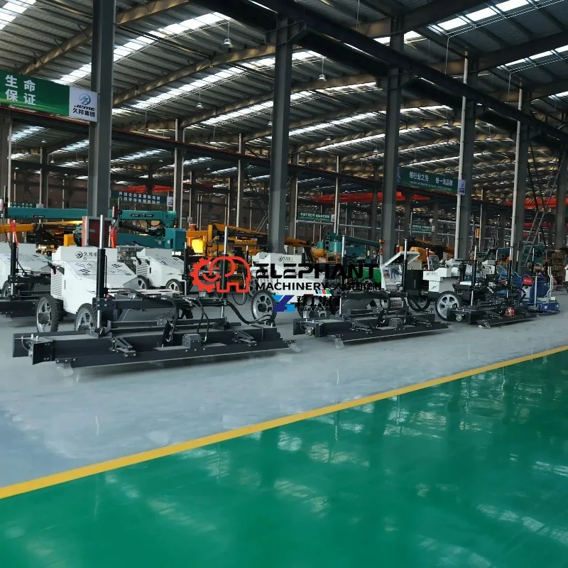 Concrete Construction Vibratory Laser Screed Machine Price High Precision Automatic Floor Leveling Screeding Machine for Sale