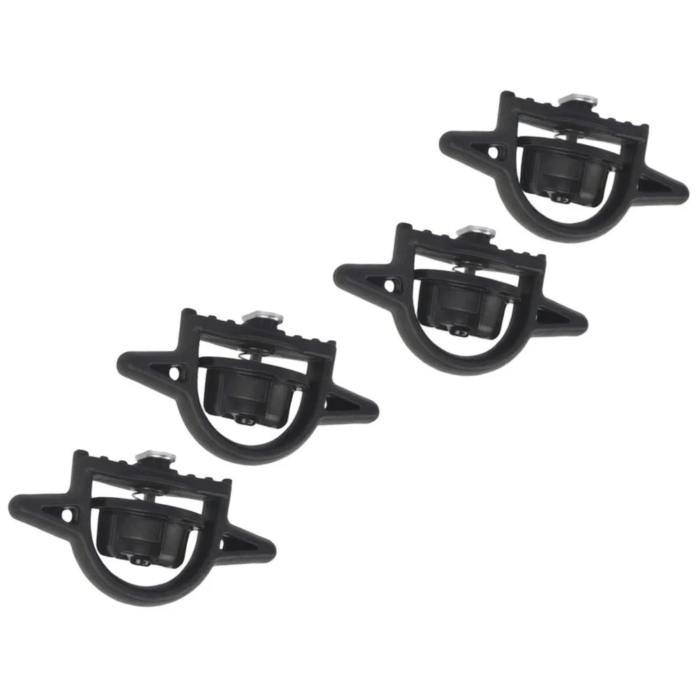 4PCS For Toyota Deck Rail Tie Down Cleats PT278-35160 for Tacoma 2005-2026 For Tundra 2007-2026 Cargo Management