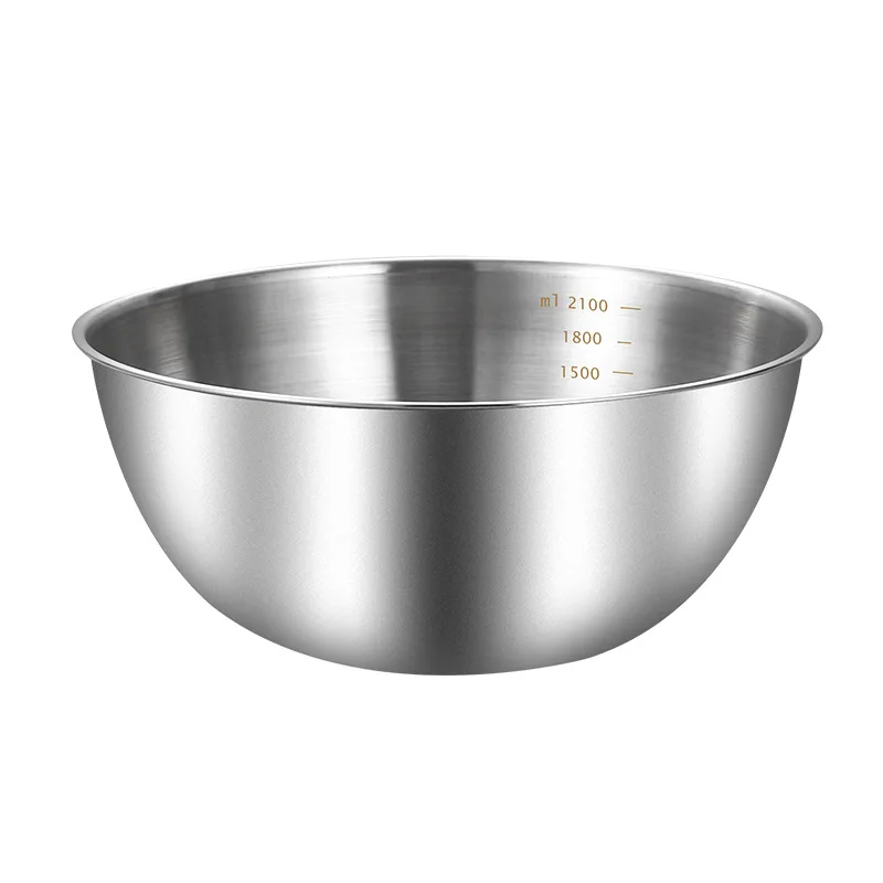 Multi Functional Stainless Steel Vegetable Bowl, Egg Mixing Bowl, Drain Basket, Soup Basin, Kitchen Cooking And Storage Tool