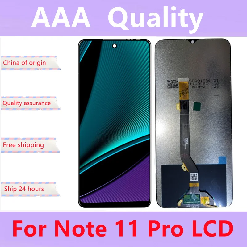 

Tested High Quality Lcd 6.9" For Infinix Note 11 Pro X697 LCD Display Screen Touch Sensor Digitizer