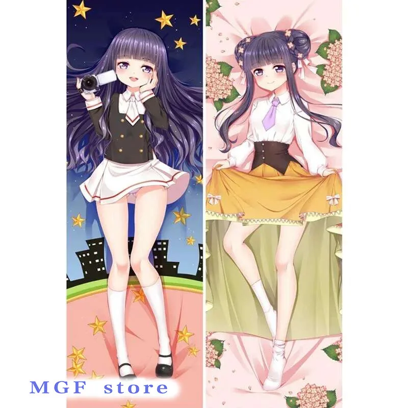 

Японское аниме косплей Dakimakura Cardcaptor Tomoyo Daidouji Ri Meirin Kinomoto чехол на петлю 50*160 см наволочка