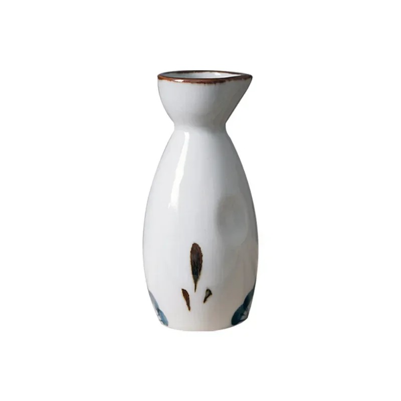 Japanese Sake Set Creative Ceramic Wine Home Insulation Wine Glass Ceramic One Pot Four Cup Sake White Wine Pot Wine Barware Set