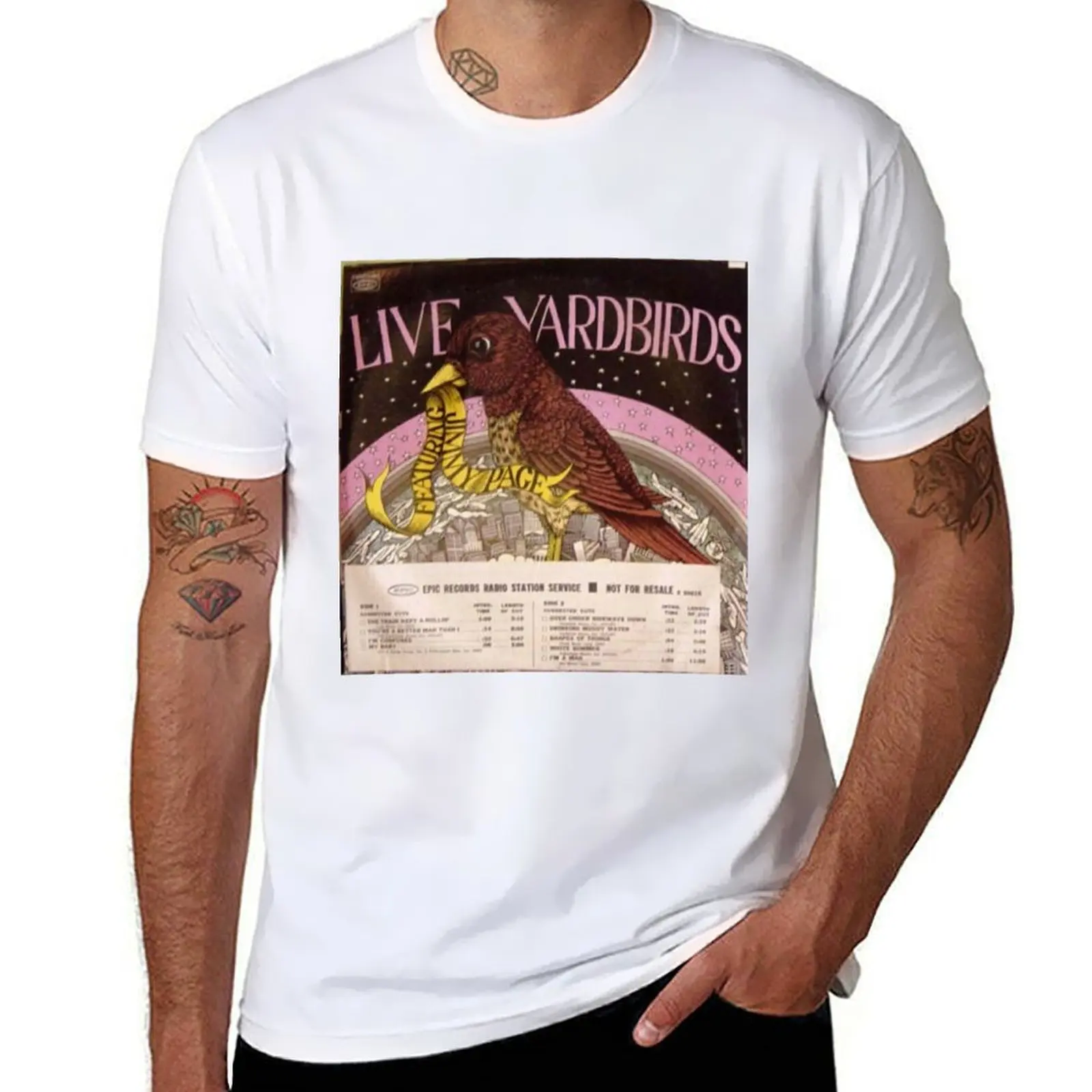 

Live Yardbirds T-Shirt t shirts for man slim fit t shirts for man cotton T-Shirt