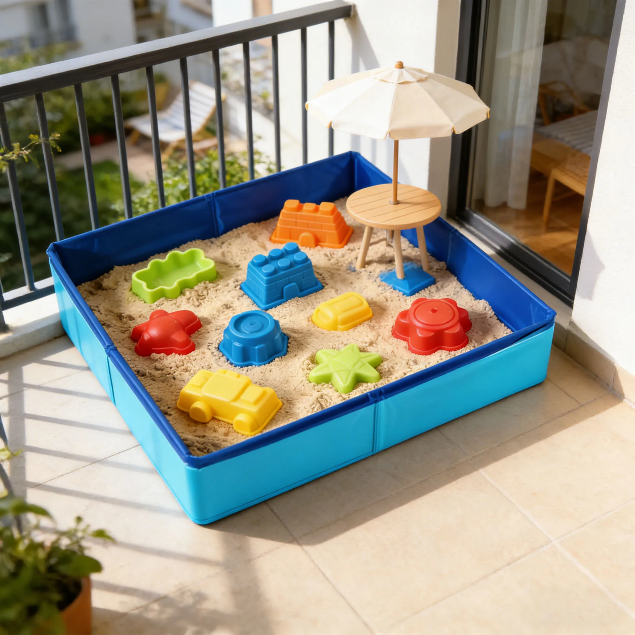 

Beach Toys for Kids Summer Outdoor Toys Sand Pool Children's Sand Water Sensory Sand Table Children's Gifts for Boys and Girls
