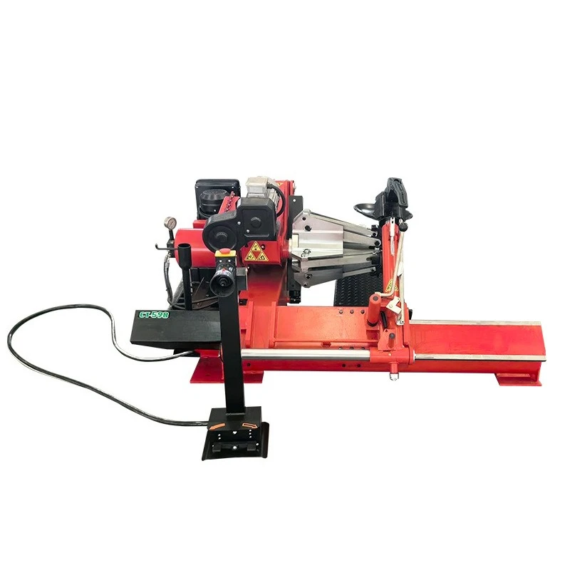 CT598 automatic multi-function, large tire disassembly and assembly machine, tire pick machine 14-42 inches