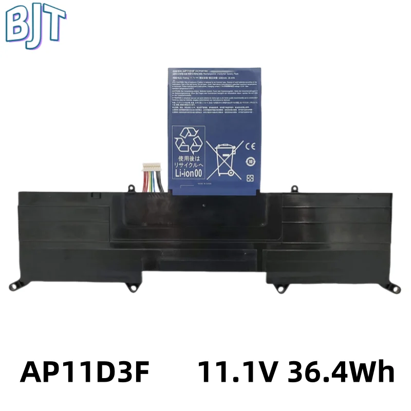 3Cell New AP11D3F AP11D4F Laptop Battery For Acer Aspire S3 S3-951 S3-391 MS2346 3ICP5/65/88 3ICP5/67/90 11.1V 36.4Wh 3280mAh