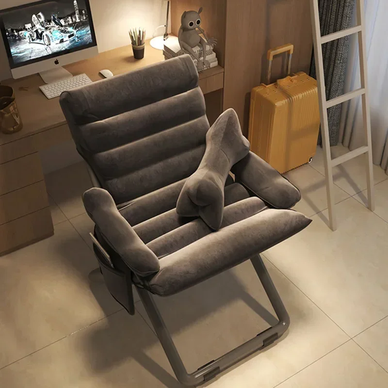 Lounge Designer Arm Recliner Elastic Fabric Luxury Single Easy Relax Living Room Chairs Reading Modern Sillon Bedroom Furniture