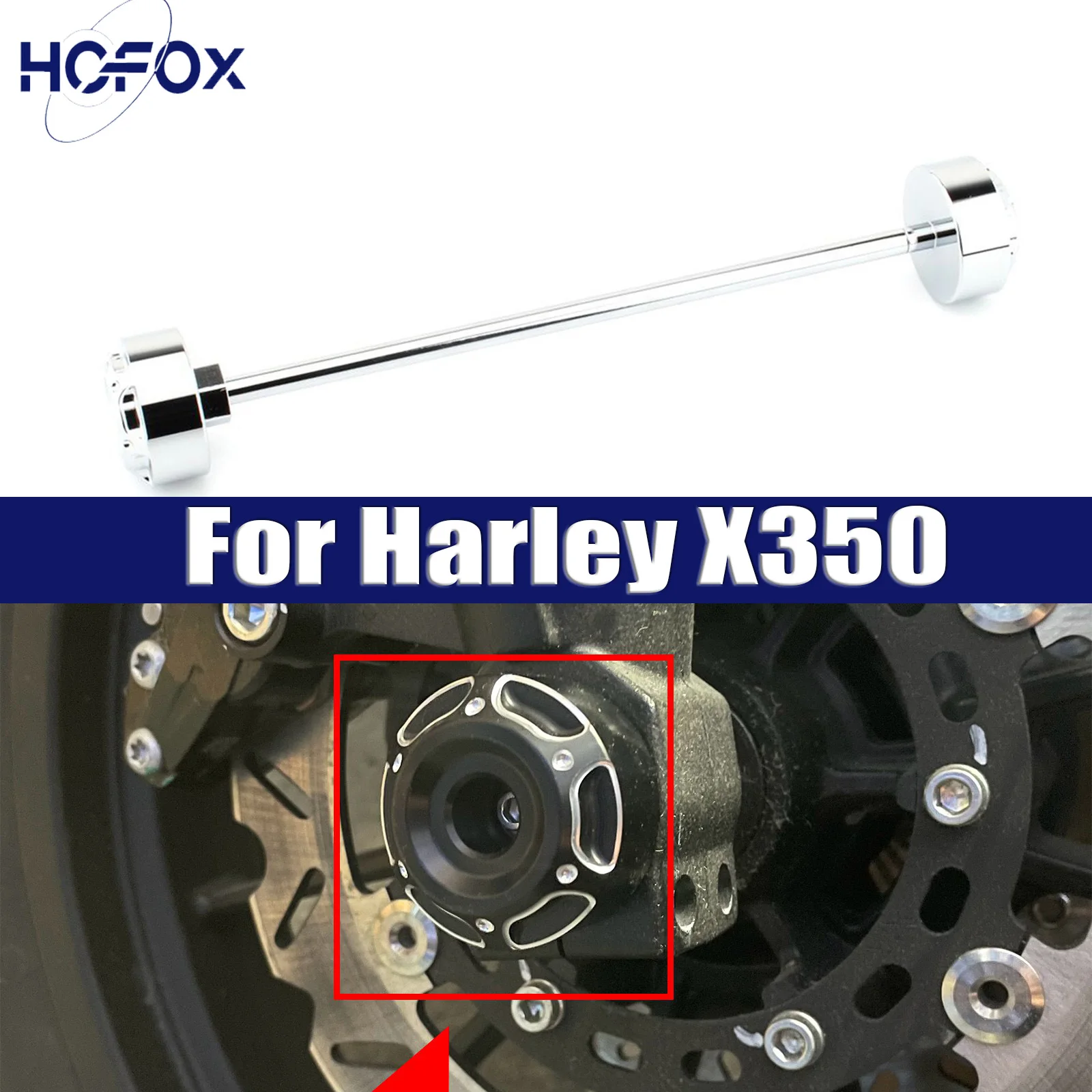 Aluminum Motorcycle Front Rear Axle Nut Cover Caps Black Chrome For Harley X350