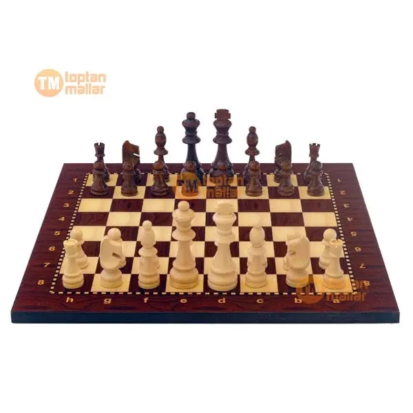 Juego de ajedrez de madera de nogal de lujo, Figura de madera, Damas, ajedrez Medieval, alta calidad, juegos de figuras de juego de mesa szachy