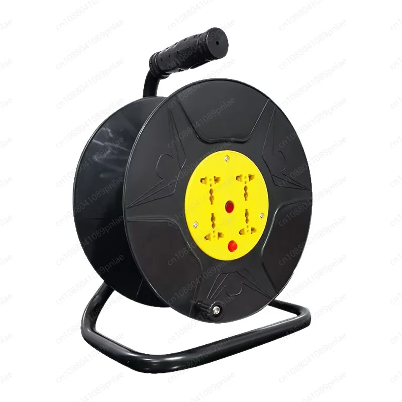 

Портативный кабельный барабан с ручным приводом и защитой от утечки, стандарт UK/EU