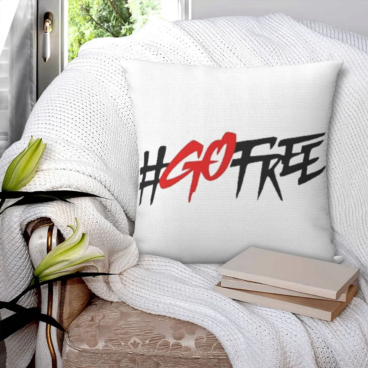 

Квадратная наволочка Go Free Pecco Bagnaia, наволочка из полиэстера, декоративная удобная подушка на молнии для дома, спальни