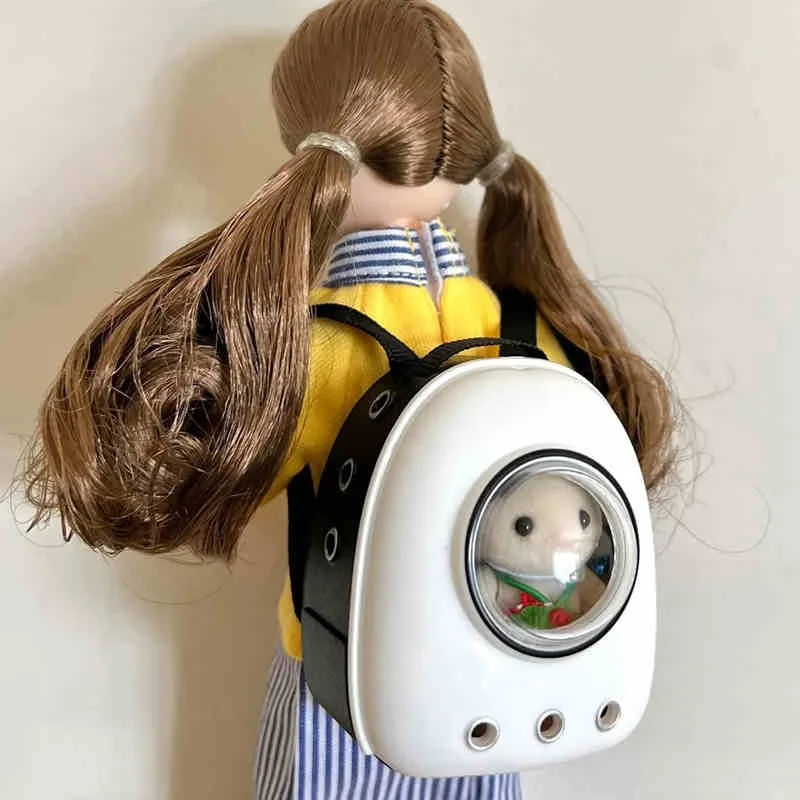

Hot Gashapon Cute Anime Capsule Toys Mini Pet Space Bag Cat Keychain Kawaii Doll Ornaments Gifts Toys