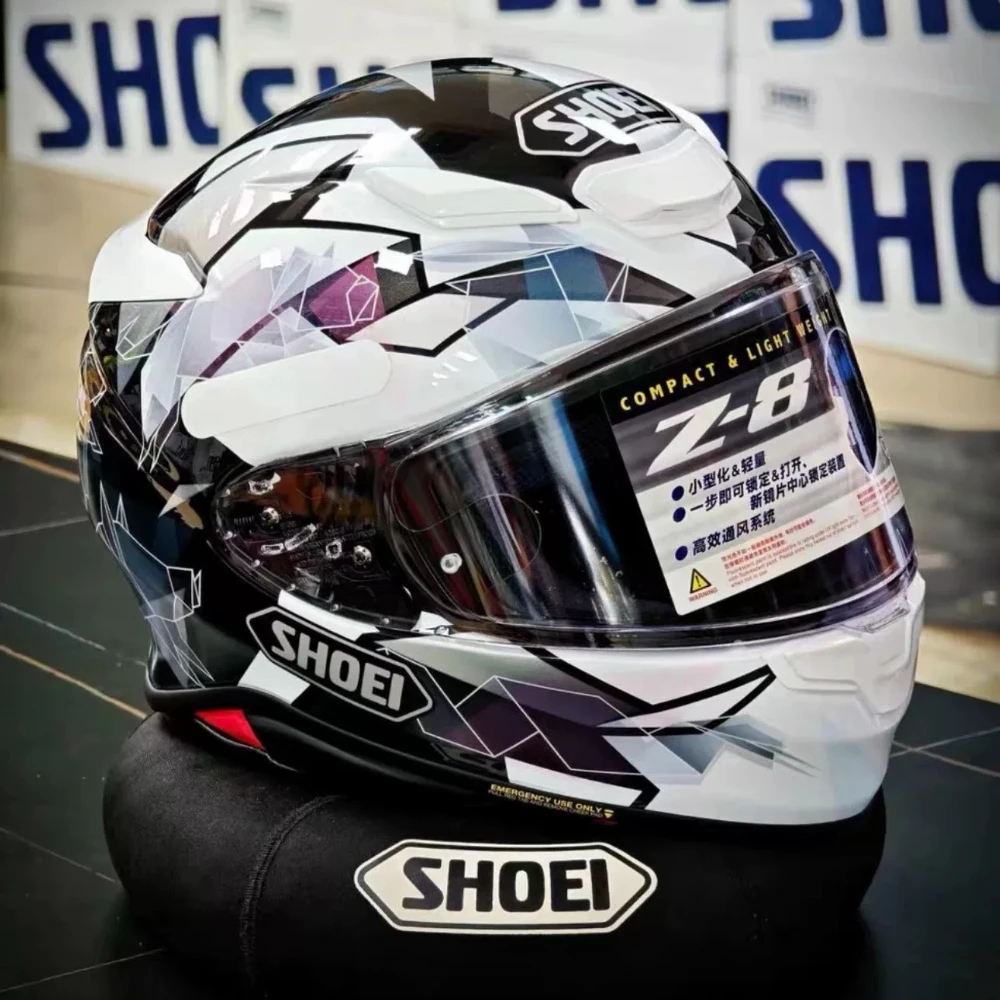 New SHOEI Z-8 2nd Gen“Origami Crane”Full-Face Motorcycle Helmet.Fully painted motorcycle helmets and motorcycle gear shoei-z8