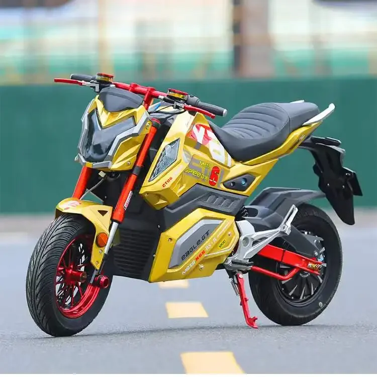 Little monkey electric motorcycle Z6 cool car 72V high power  speed   CKD modified