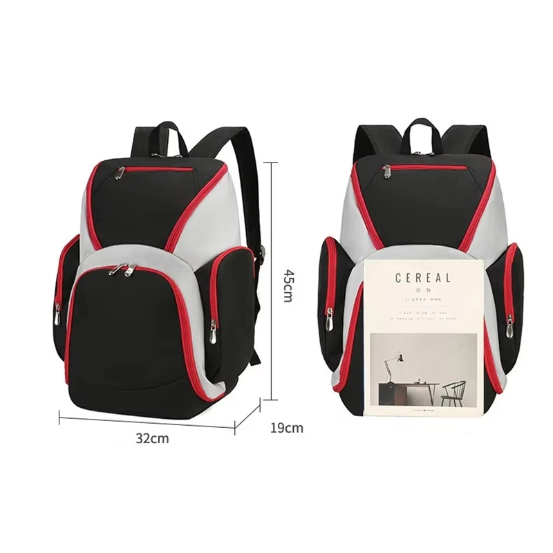 Баскетбольный рюкзак на заказ, персонализированная спортивная сумка с бесплатным логотипом, рюкзак для баскетбольного снаряжения для игроков, тренировочный рюкзак