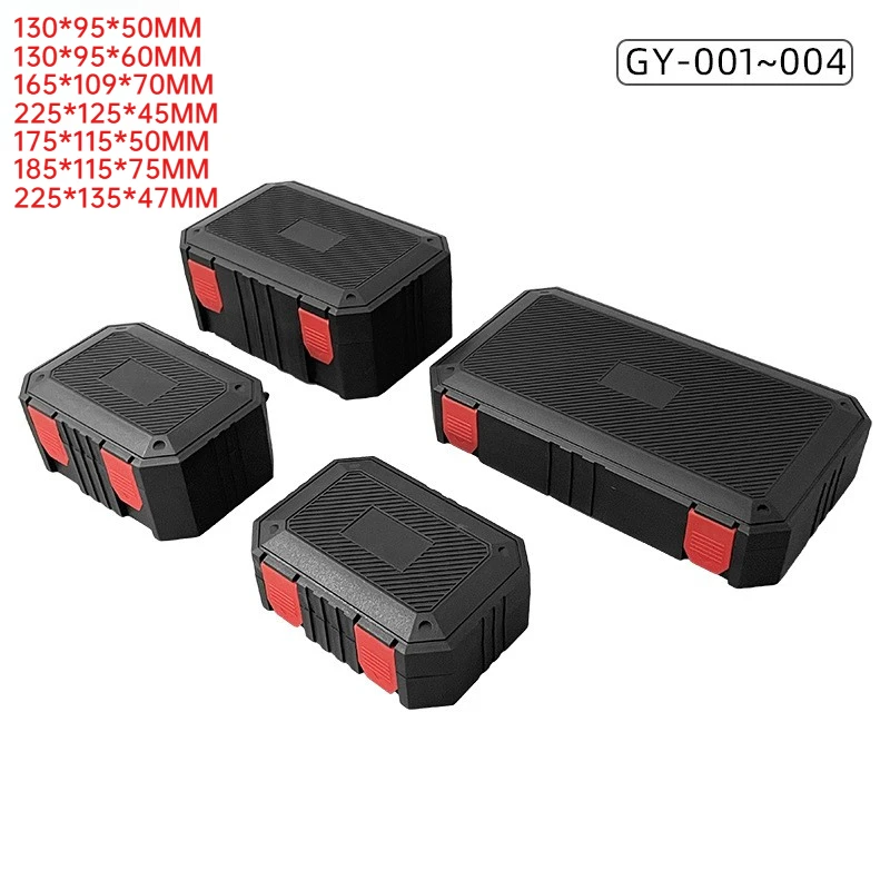 6Pcs Small Plastic Box, Watch Hardware Accessory Storage Case