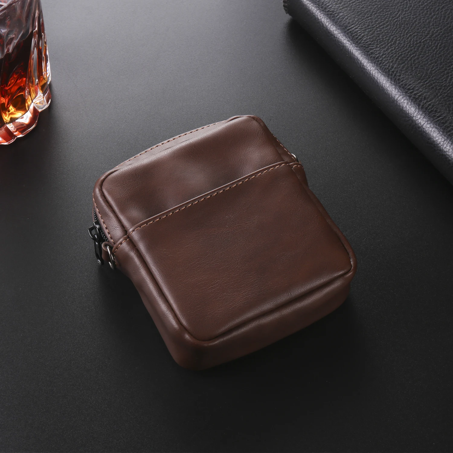 Leather Wallet Belt Clip Case Men Waist Bag For Samsung Z Flip 6 5 4 3 5G,Galaxy Flip6 Flip5 Flip3,Moto Razr 50 40 Holster Pouch