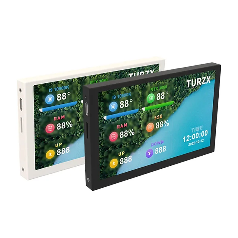 Imagem -06 - Ips Tipo-c Tela Secundária Computador Cpu Gpu Ram Monitor Hdd Display Usb para Livremente Aida64 Windows 10 11 5