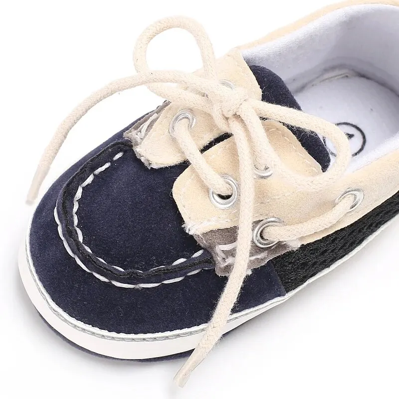 Scarpe da bambino ragazzi ragazze scarpe formali da marinaio suola morbida scarpe sportive da passeggio per neonati
