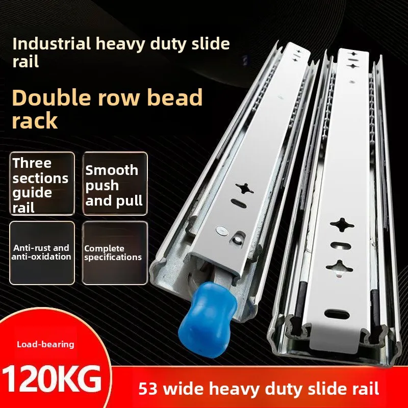 manufactur-53mm-heavy-duty-drawer-slides-full-extension-lock-runners-with-without-lock-side-mount-ball-bearing-rails-500-lb-load