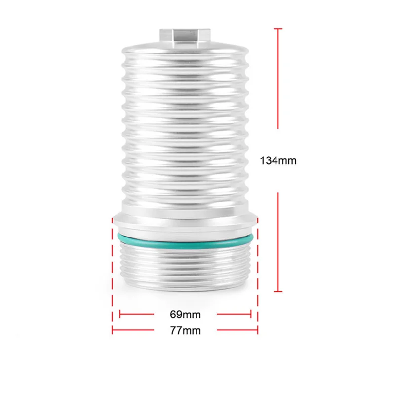 الدقة لشركة فولكس فاجن مبيت مرشح ل DSG 7 سرعة DQ380 DQ381 DQ500 قذيفة نقل غطاء مرشح سبائك الألومنيوم تصفية Cov