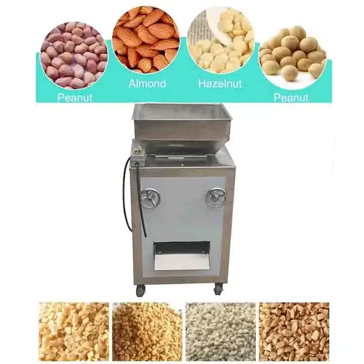 Satisfaction Guarantee Commercial Small Nut Crusher Macadamia Nut Cutting Machine Peanut Chopper Machine