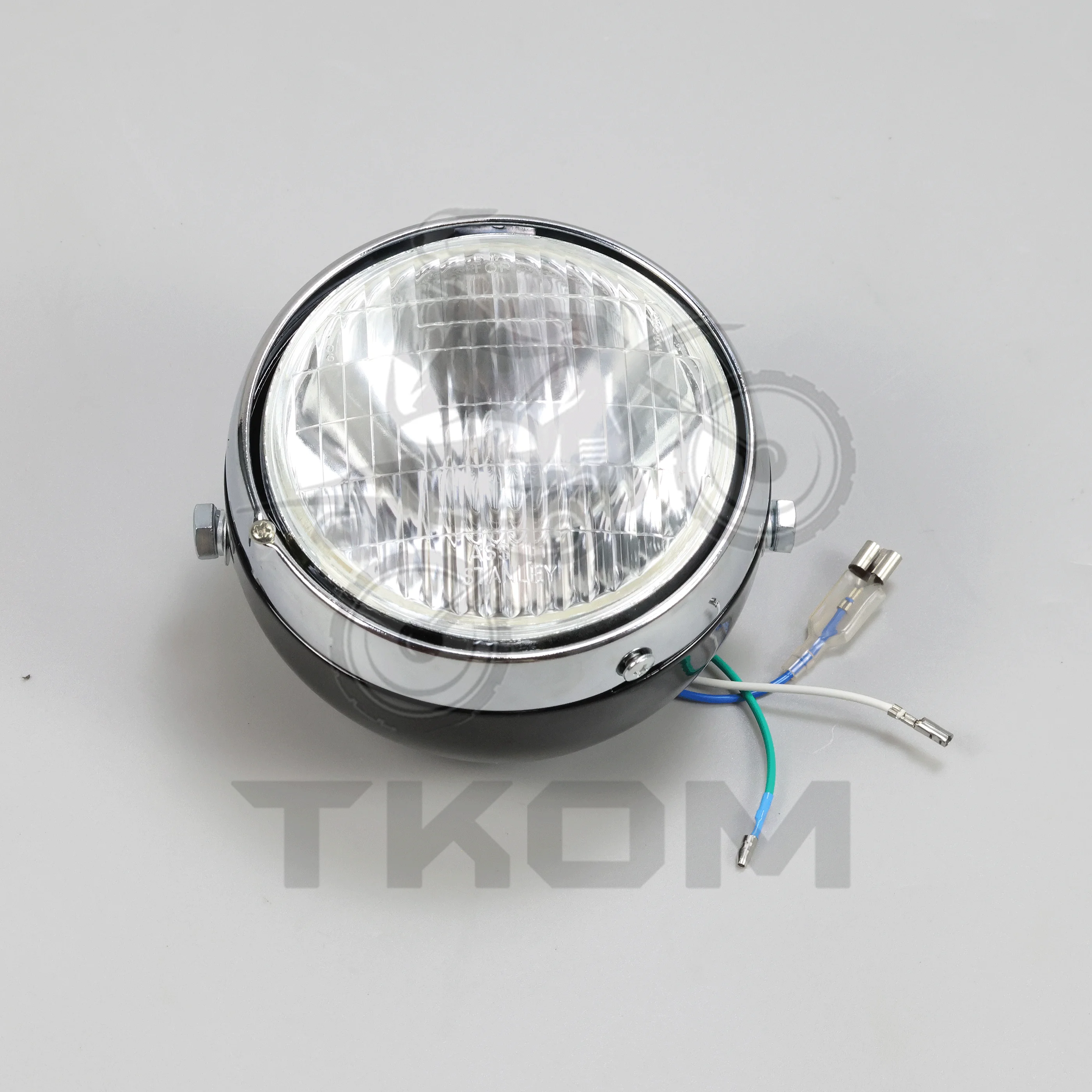 CT70 K1-78 Headlight Kit With Bucket Assembly Motorcycle Complete Headlight For Honda CT70 1972-1978 SL70 CL70 XL70 DAX Bike