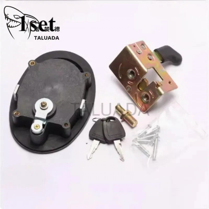 Cab Door Lock with 2PCS Keys For DX70 Excavator Outer Handle Lock Block Lock Cabin Locking Assemblly Hot Sale