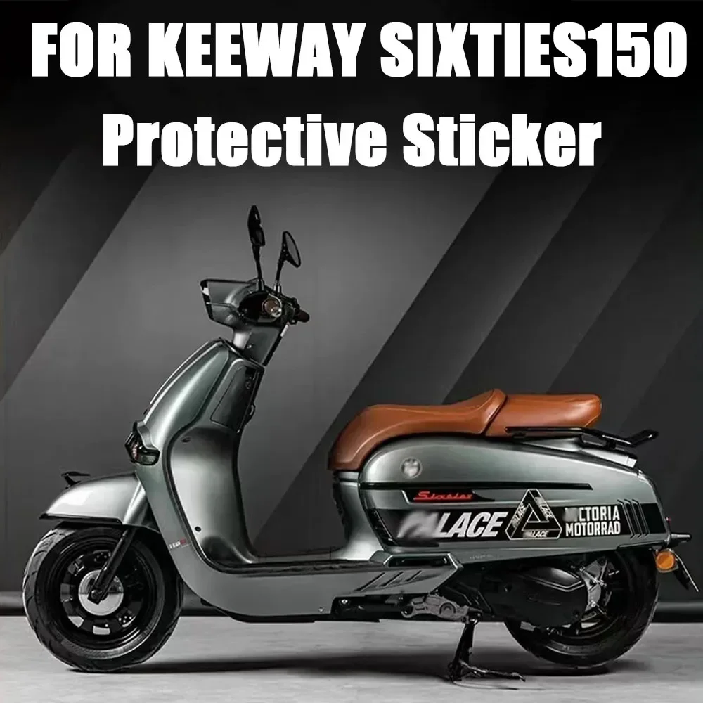 

New Fit KEEWAY SIXTIES150 Motorcycle Accessories Decal Tank Pad Sticker For KEEWAY SIXTIES150 150i Keeway Sixties 150i