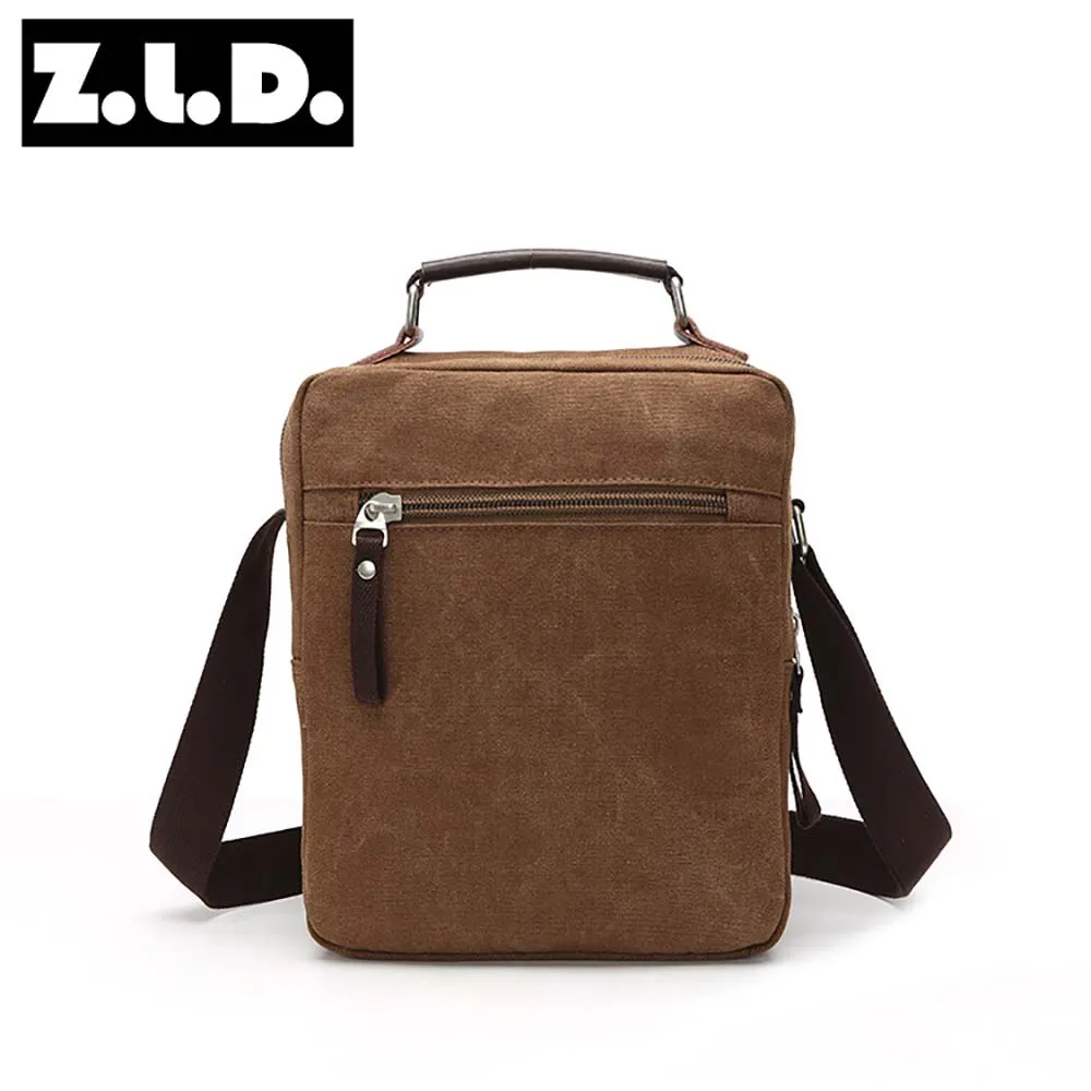 New men messenger bag canvas multifunctional portable casual handbag retro men's shoulder bag fashion men's crossbody bag