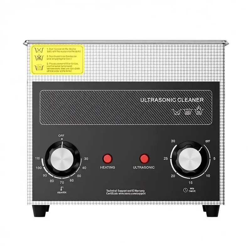 

3L Ultrasonic Cleaner with Heater Timer & Basket, Professional Digital Sonic Cavitation Machine, 120W Cleaning Machine for Watch Instruments, Glasses, Coin, Metal Parts, Tool