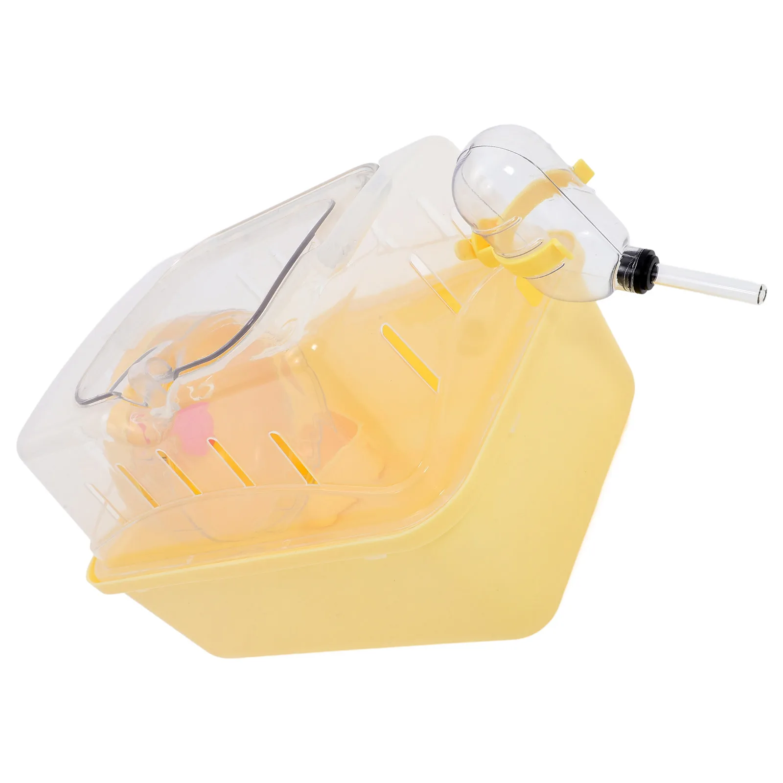 

Panoramic Cage For Hamster Portable Lightweight Pet Carrier Travel Cage For Small Animals Outdoor Hiking