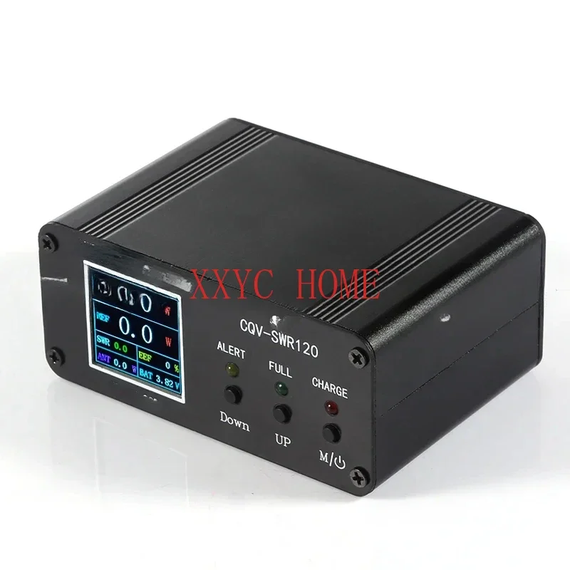 

CQV-SWR120 120W SWR & Power Meter High Standing Wave Alarm Function Full Color HD Display FM-AM-SSB