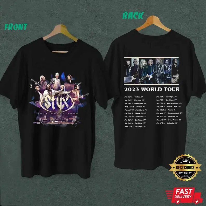 

Vintage Styx Tour 2023 T-shirt