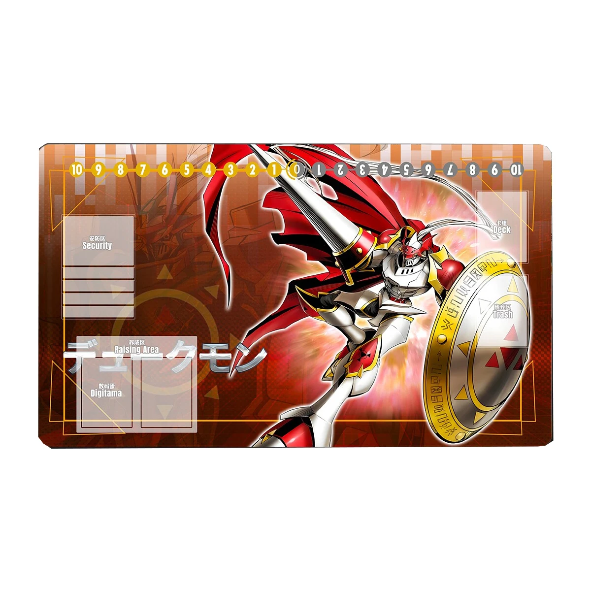 600X350X2Mm Diy Digimon Adventures Yagami Taichi Card Battle Mat Single Player Board Game Card Duel Plate Battle Mat Gift Toys