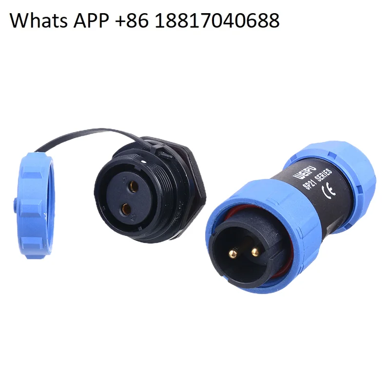 

Авиационная розетка WEIPU SP21- 2/3/4 5 7 9 контактов, держатель вилки/задней гайки